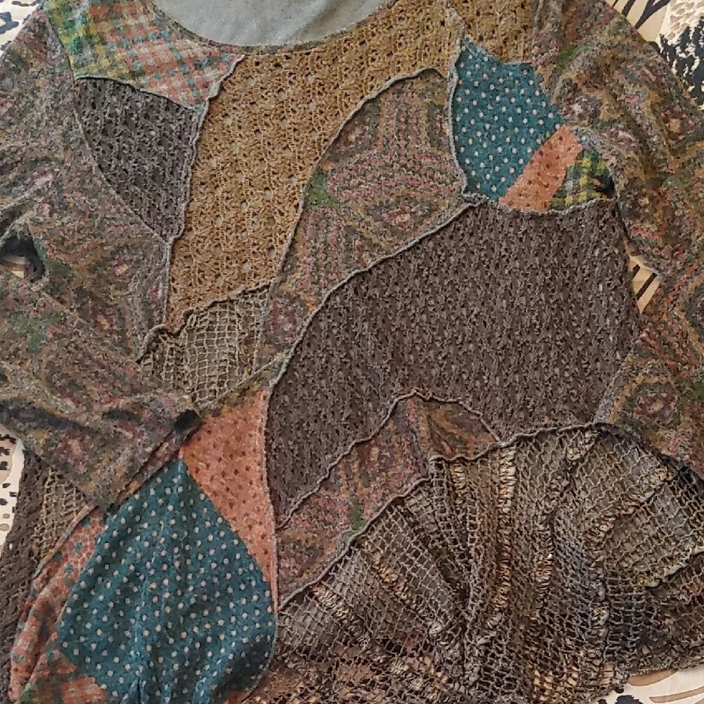 Radzoli Multicolor Knit Sweater